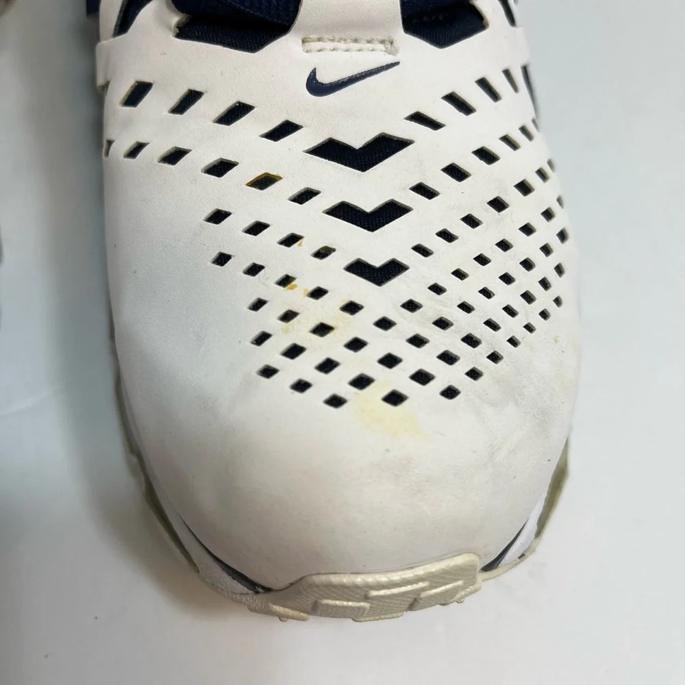NIKE TR MAX 360 RUNNING SHOES WHITE Blue 599286 401 SZ 12.5 - Picture 11 of 14